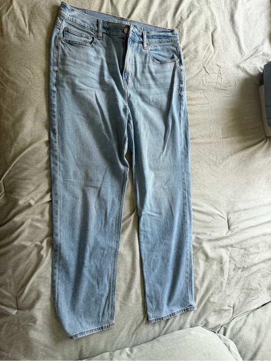 American Eagle Outfitters Denim - American Eagle Outfitters Light Blue Women's Straight Leg Jeans